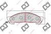 DJ PARTS BP1720 Brake Pad Set, disc brake